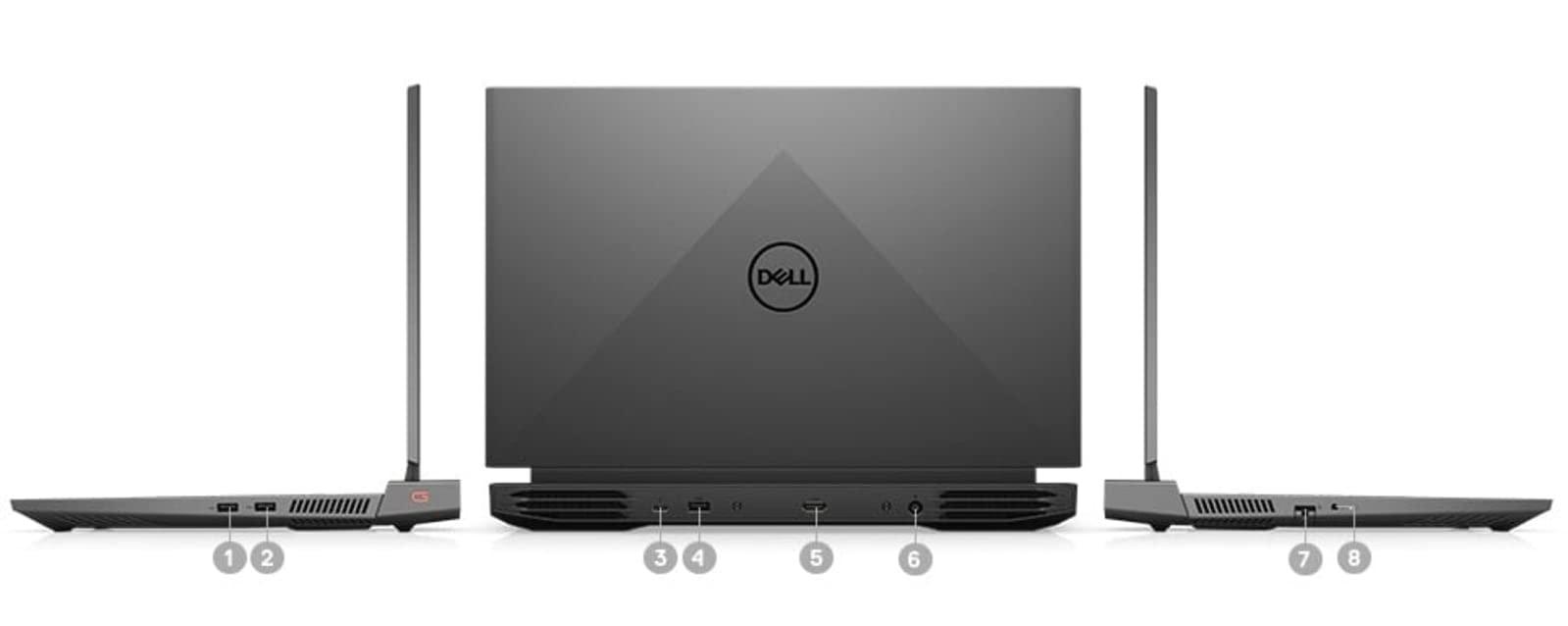 Dell Dell G15 5511 Laptop | 15.6" 1920x1080 FHD 360Hz | Core i7-11800H - 512GB SSD Hard Drive - 16GB RAM - Nvidia GeForce RTX 3060 | 8 cores @ 4.6 GHz - 6GB GDDR6 Win 11 Pro Black (Renewed)