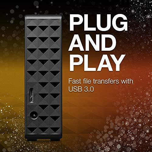 Seagate Seagate Expansion 5TB Desktop External Hard Drive USB 3.0 (STEB5000100),Black