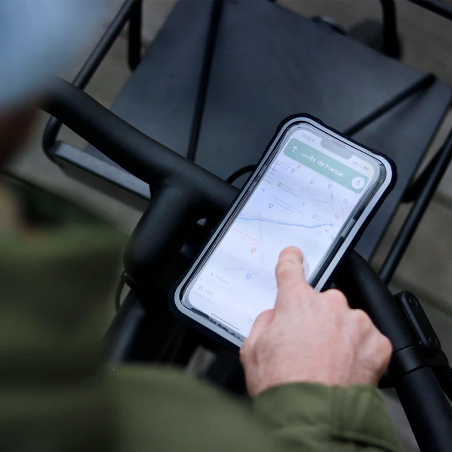 Shapeheart Shapeheart - Magnetic Bike Phone Holder, Anti Vibration, Waterproof Phone Holder for Bike, 360 Orientation