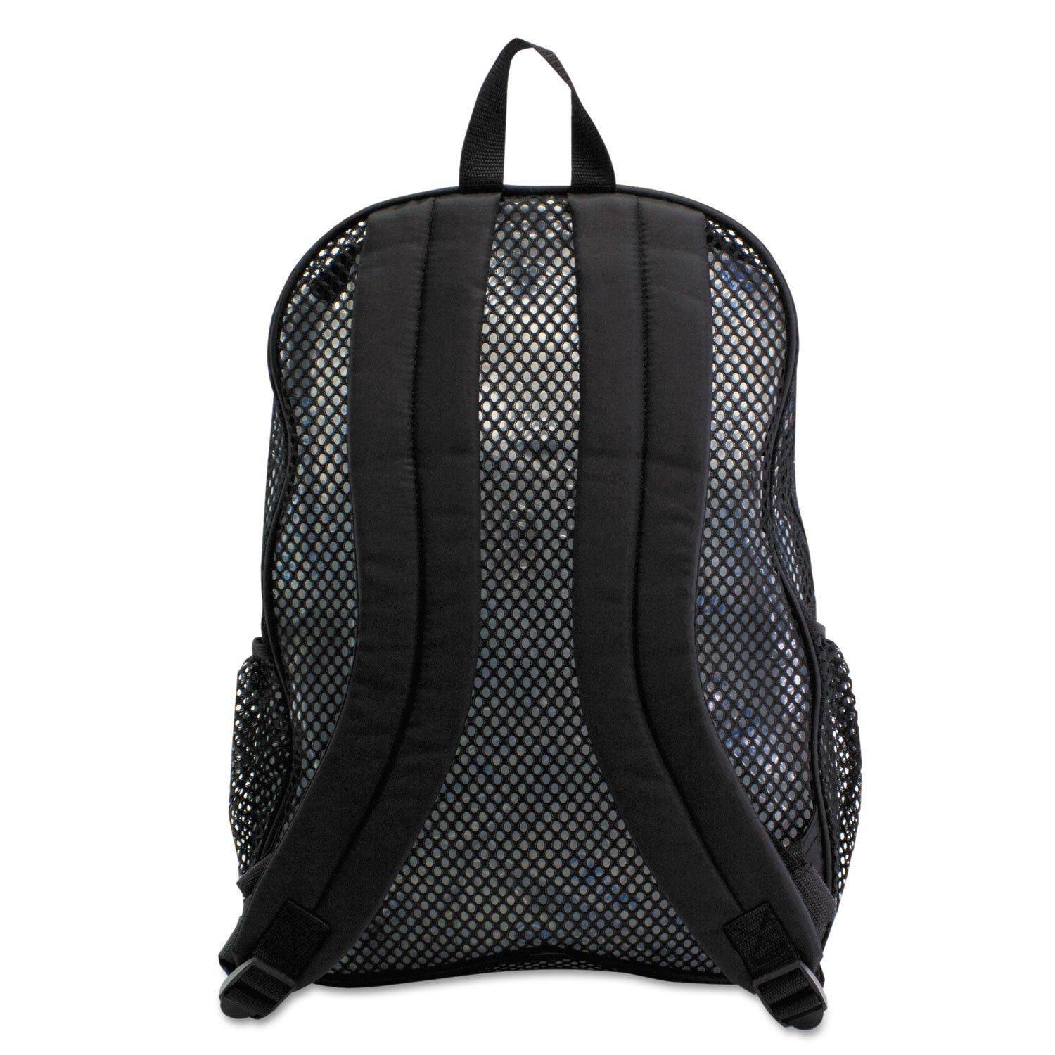 Eastsport Eastsport 113960BJBLK Mesh Backpack, 12 x 5 1/2 x 17 1/2, Black