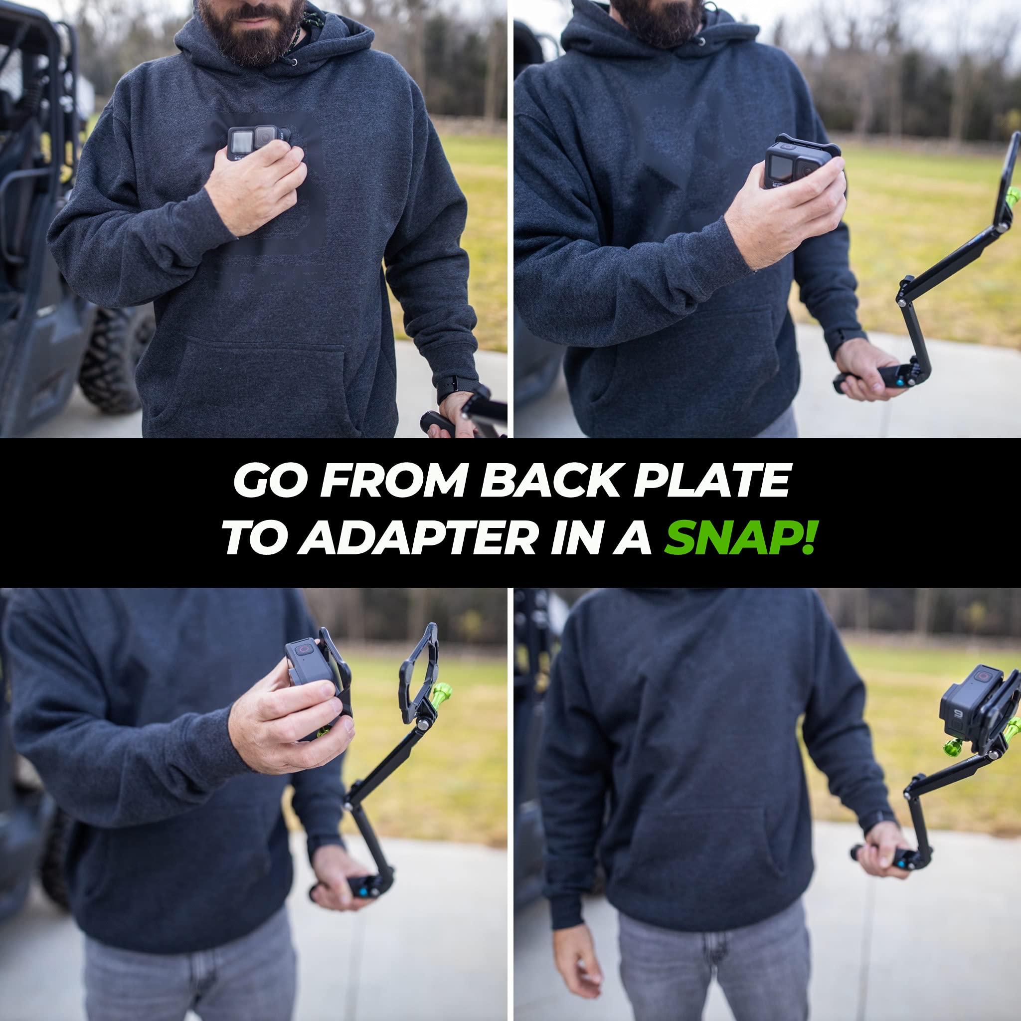 SNAP Mounts SNAP Mounts PRO Magnetic Action Camera Chest Mount for GoPro & DJI Osmo Action