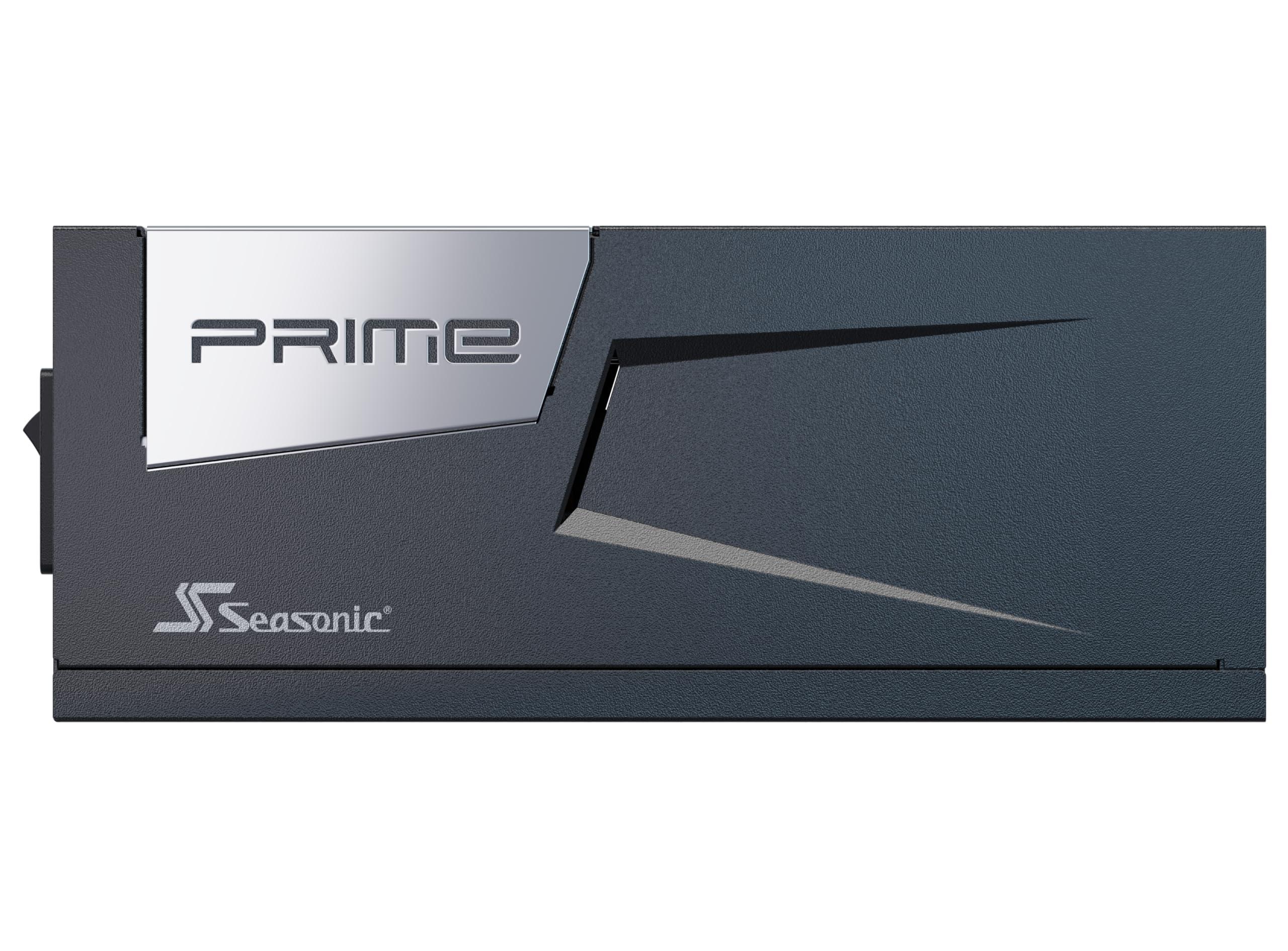 Seasonic Seasonic Prime TX-1600-1600W - 80+ Titanium - ATX 3.1 & PCIe 5.1 Ready - Full Modular - ATX Form Factor - Premium Japanese Capacitor - Nvidia RTX 30/40/50 & AMD GPU Compatible (Ref. SSR-1600TR2)