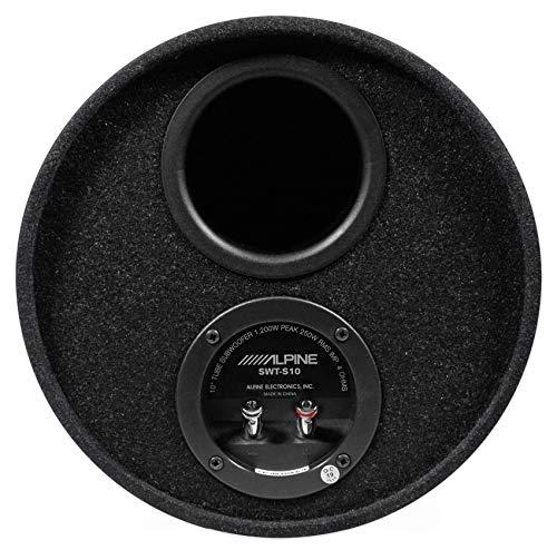 Alpine Alpine SWT-S10 1200w 10\" Car Subwoofer in Bass Tube Enclosure