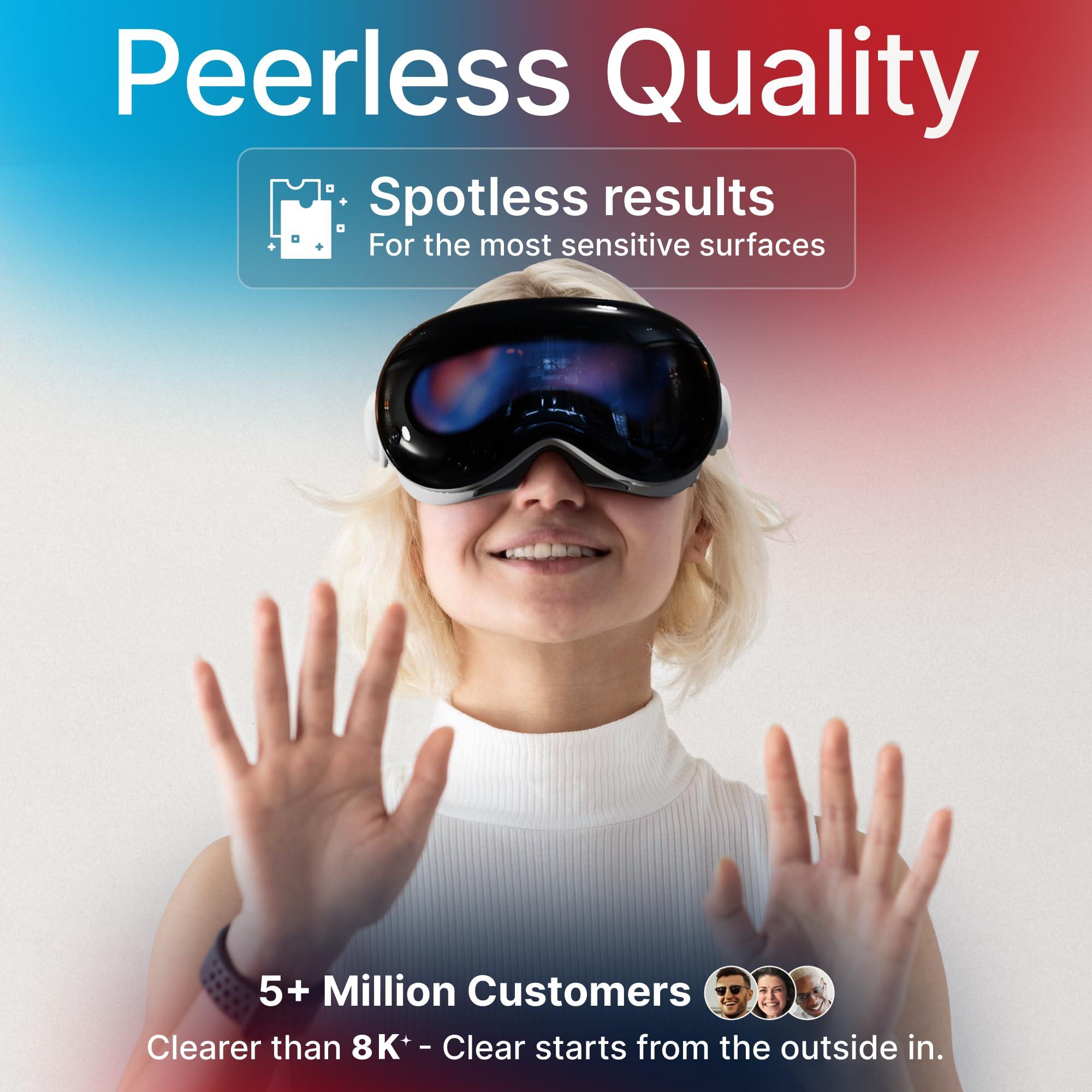 Koala Lifestyle Koala Lens Cleaning Cloth | Japanese Microfiber | Glasses Cleaning Cloths | Eyeglass Lens Cleaner | Eyeglasses, Camera Lens, VR/AR Headset, and Screen Cleaning | Pink & Orange (Pack of 2)