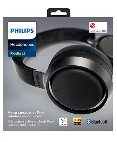 PHILIPS PHILIPS Fidelio L3 Flagship Over-Ear Wireless Headphones with Active Noise Cancellation Pro+ (ANC) and Bluetooth Multipoint Connection