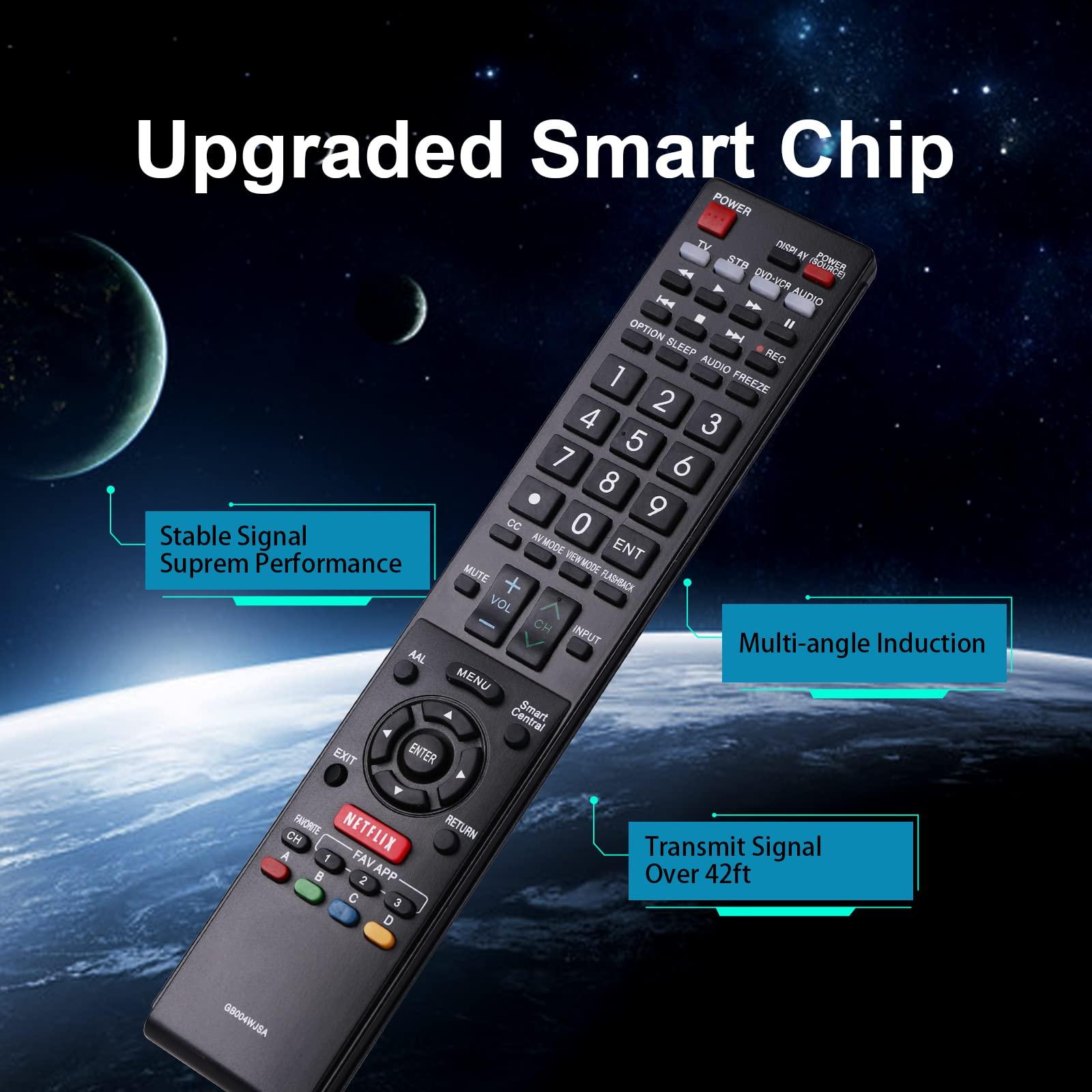Uyibii New Universal TV Remote Control for All Sharp Brand TV Smart TVAquos TV
