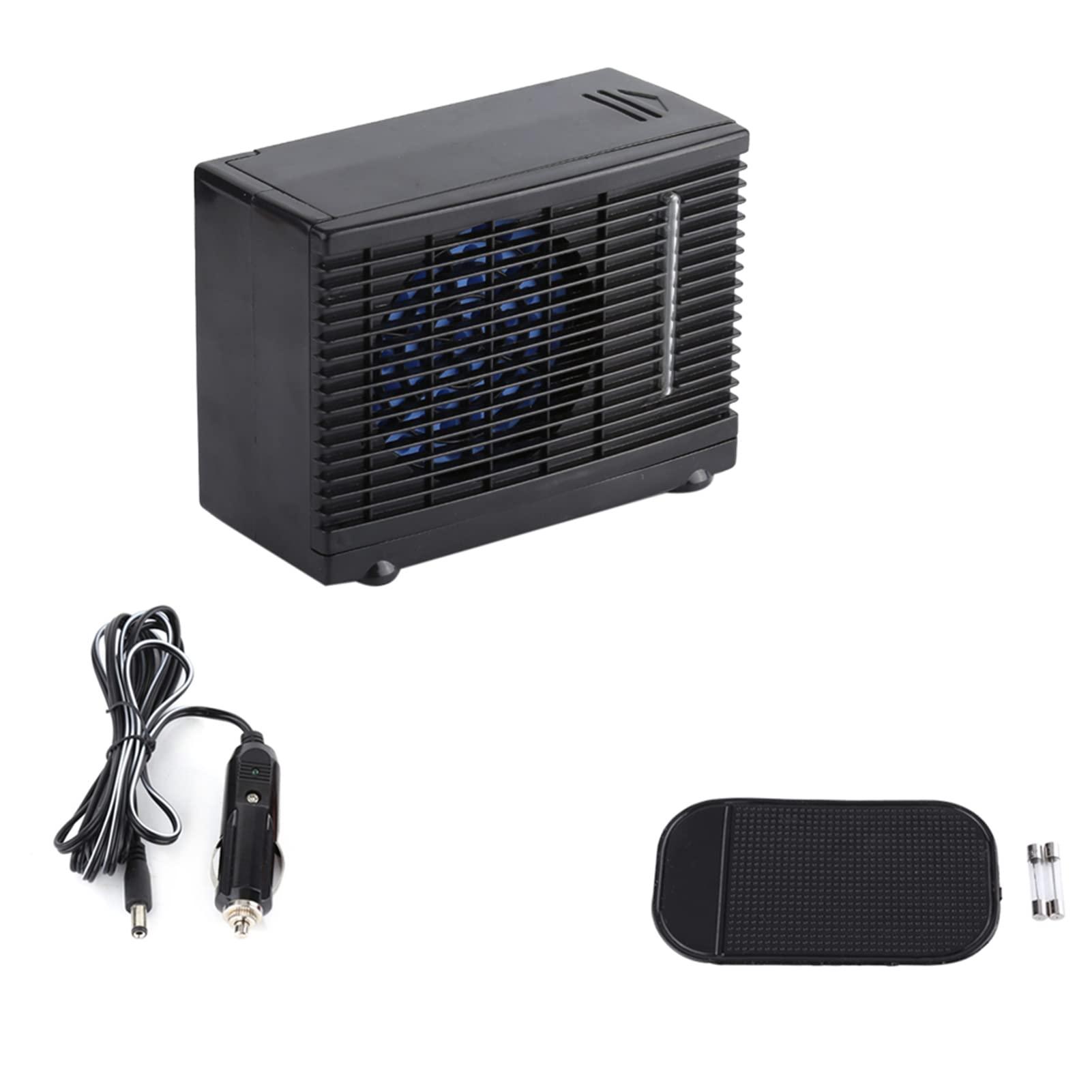 Naroote Car Air Conditioner, Aire Acondicionado Porttil para Carro, Car Air Conditioner Portable Ac for Cars Portable 12V Car Truck Home Mini Air Cooler Evaporative Water Cooling Fan