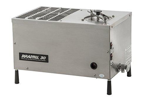 Durastill Durastill 8 Gallon Per Day Automatic Water Distiller with 10 Gallon Reserve, Casters and Site Level Gauge