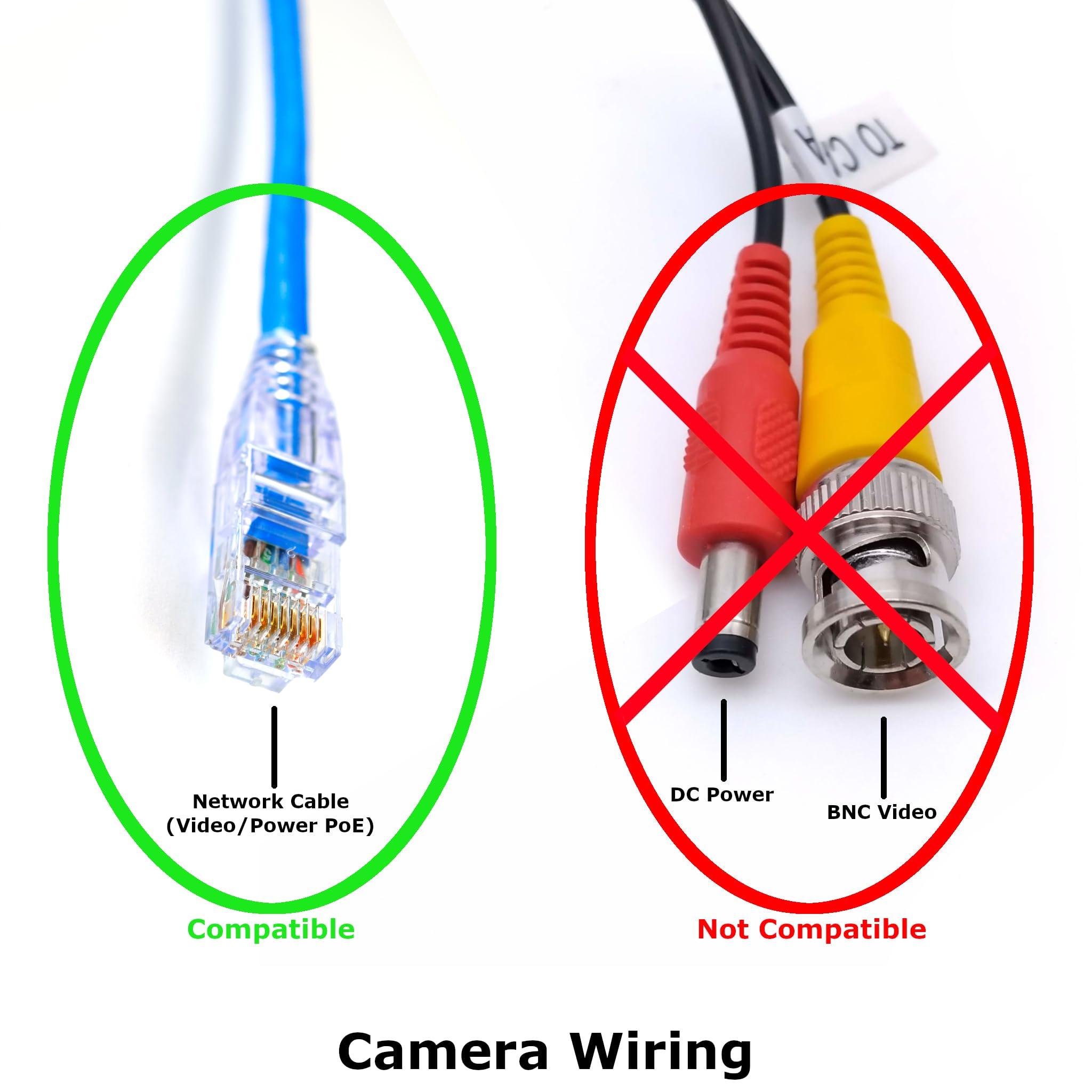LT Security LT Security LTS CMIP1382NW-28MA 8MP IR Fixed Turret Network Dome Camera POE Audio with Microphone, 2.8mm Fixed Lens Wide Viewing Angle