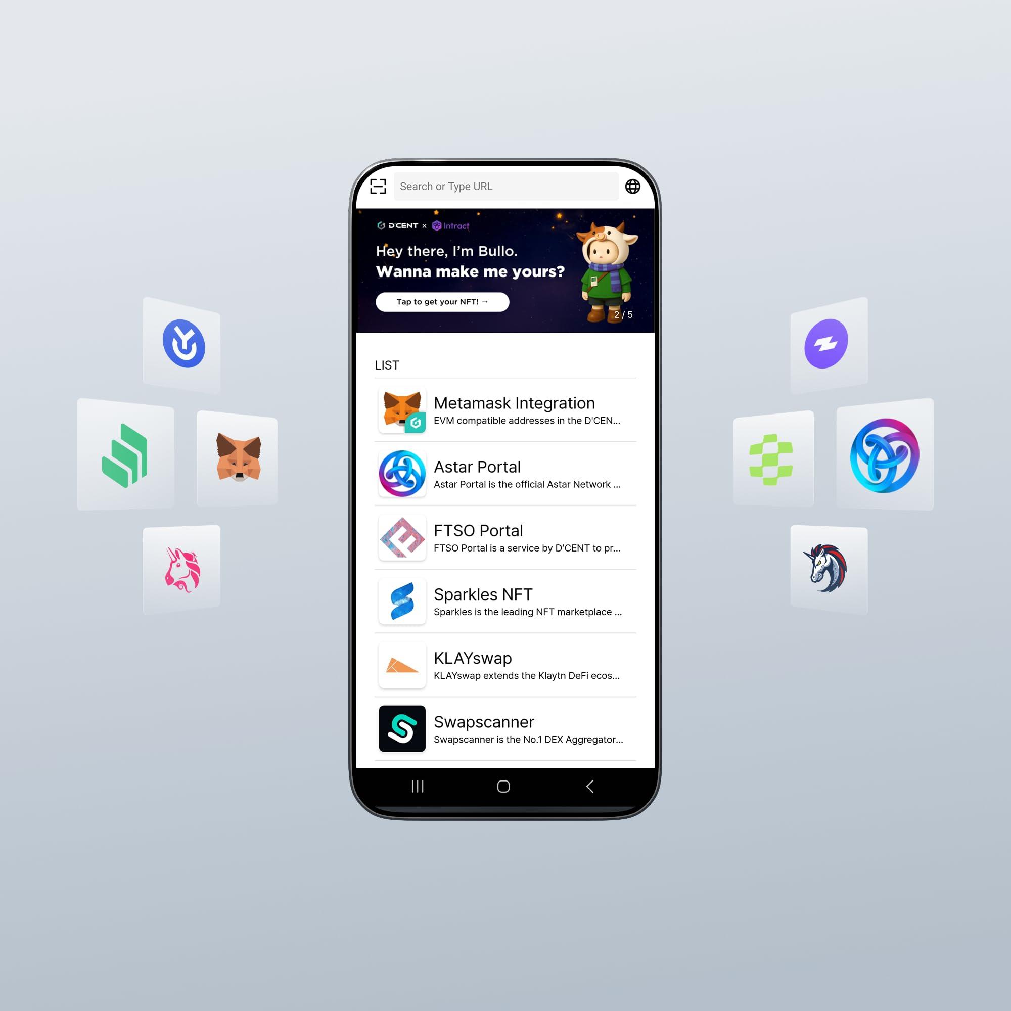 D'CENT D\'CENT Biometric Wallet - Crpyto Hardware Wallet with Fingerprint authentication, 3,000+ Coins & Tokens, NFTs - Seize your crypto future