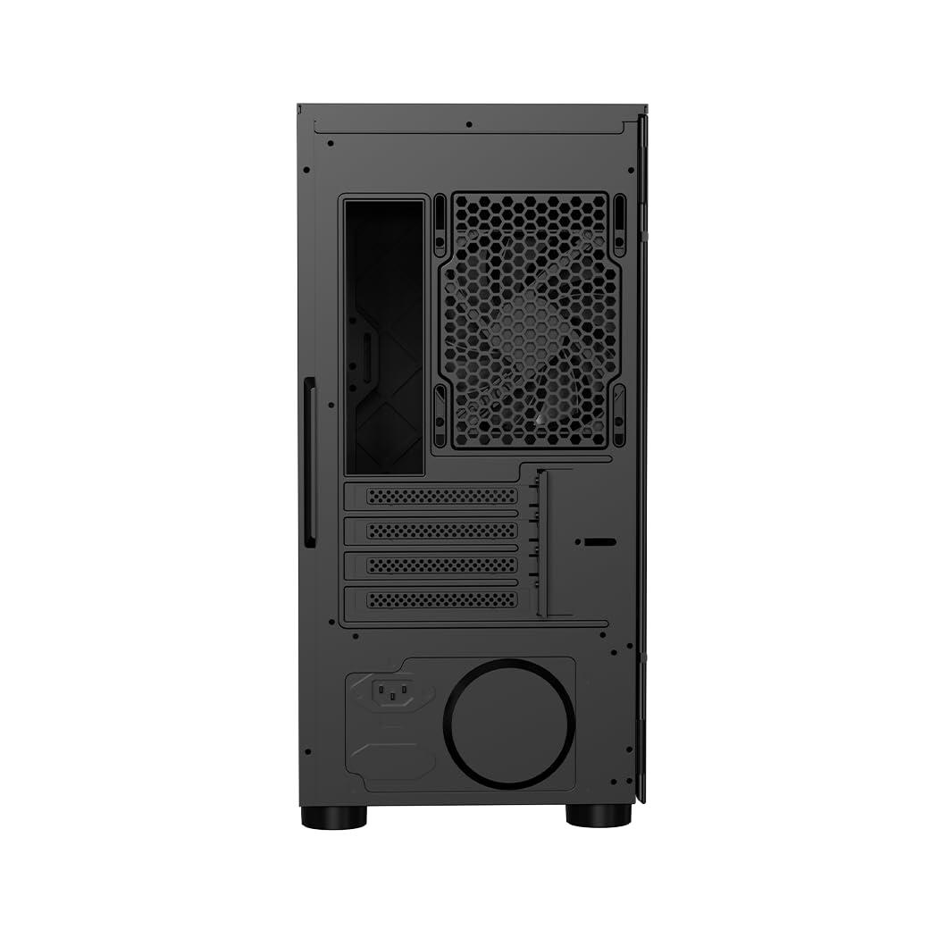 PCCOOLER PcCooler Platinum LM300 ARGB - - Micro ATX - windowed Side Panel (Tempered Glass) - no Power Supply - USB/Audio/Mic