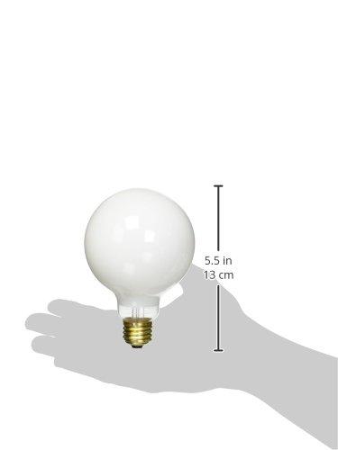Bulbrite Bulbrite Incandescent G30 Medium Screw Base (E26) Light Bulb, 25 Watt, White