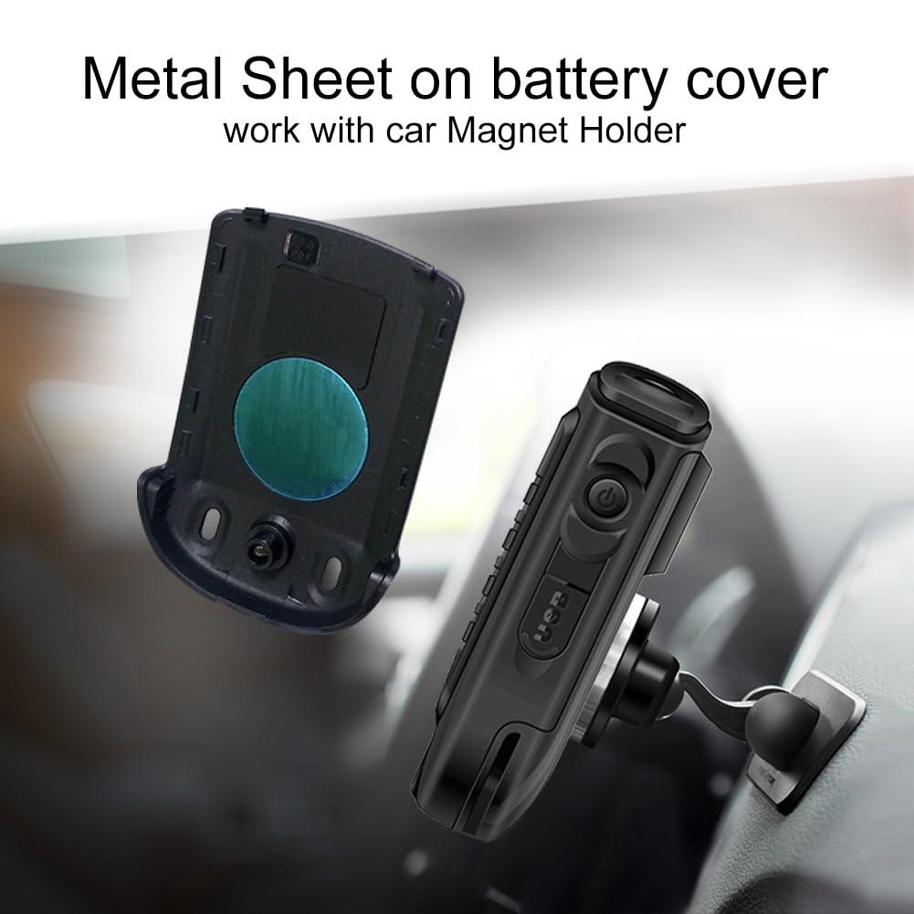 Inrico Inrico B01 Wireless Bluetooth Speaker Microphone B02 Works with Android and iOS on Applications Such As Zello, RealPTT