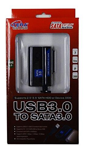 Tera Grand Tera Grand USB 3.0 to SATA 3.0 Adapter Cable with US Power Adapter (USB3-VE685)
