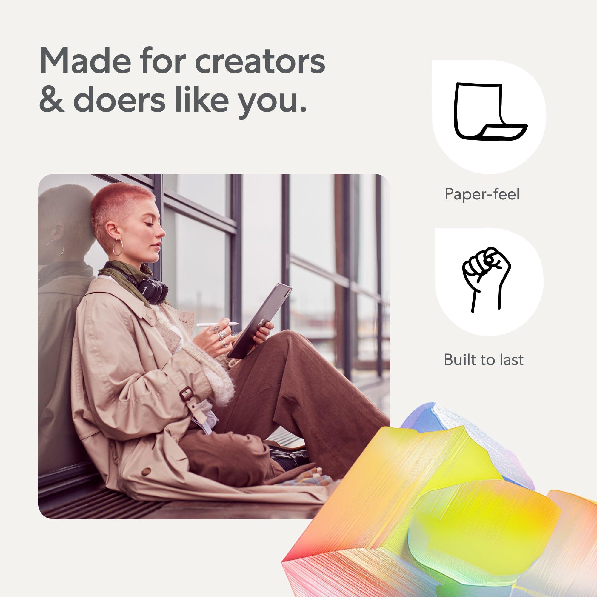 Paperlike Paperlike 2.1 Screen Protector (2x) for iPad Pro 11 (2024) for an authentic paper-feel