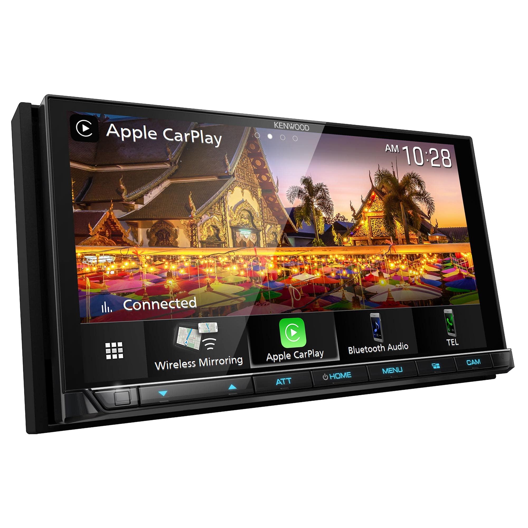 Kenwood KENWOOD DMX958XR EXCELON Reference 6.8" Full HD Capacitive Touchscreen Car Stereo Receiver | Plus SiriusXM SXV300V1 Satellite Radio Vehicle Tuner