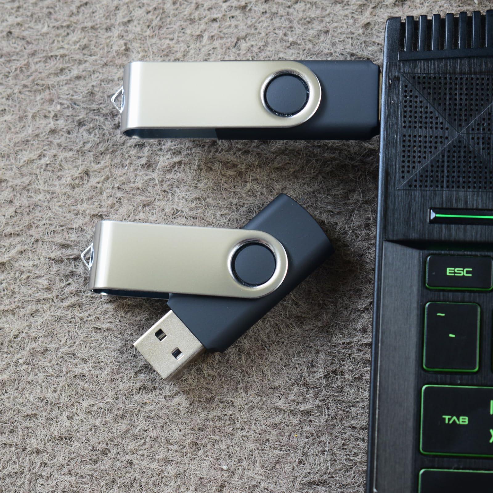 lcwamy lcwamy USB 8GB USB Flash Drive 50 Pack Bulk USB Flash Drives 8GB Thumb Drive 50 Pack USB2.0 Flash Drive 8GB Pen Drive USB Drive Pack 8GB USB Memory Stick (Black, No Logo)