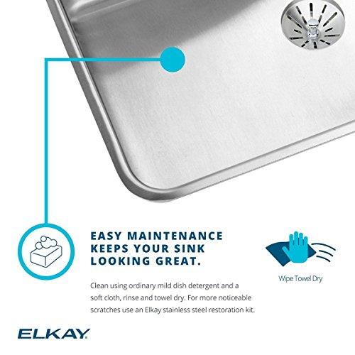 Elkay Elkay Lustertone Classic Stainless Steel 25-1/2" x 19-1/4" x 8", Single Bowl Undermount Sink