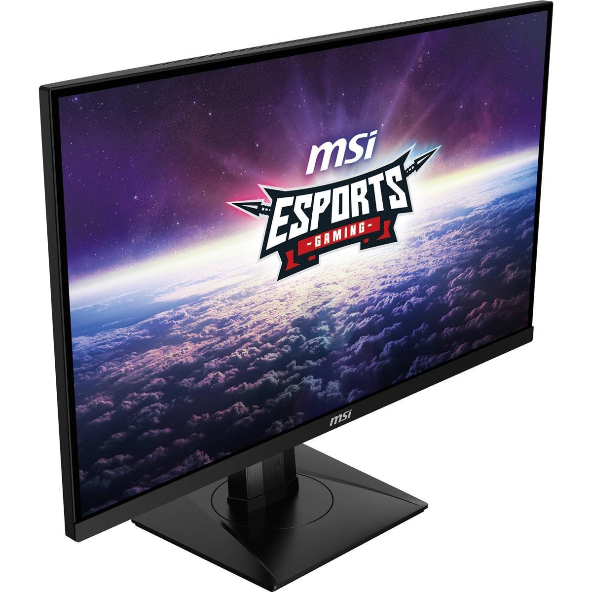 MSI MSI G274QPF-QD, 27" Gaming Monitor, 2560 x 1440(QHD), IPS, 170Hz, FreeSync Premium, HDR400, HDMI, Displayport, USB C, Tilt, Black (Renewed)