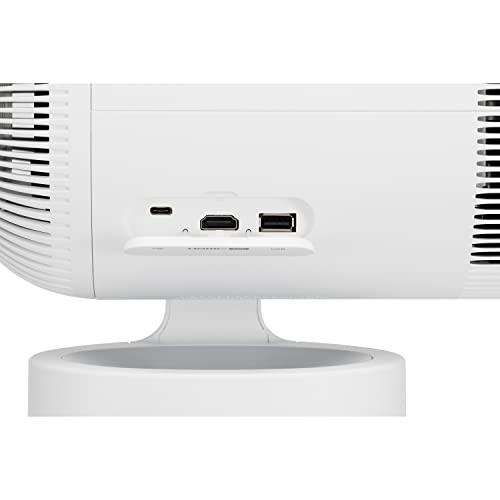 LG LG CineBeam Home Cinema PU700R 4K UHD Smart Projector, HDR10, 1000 Lumens, Auto Screen Adjustment with 90 Degree rotation, Airplay 2 support, Bluetooth Dual sound out, Mood lighting