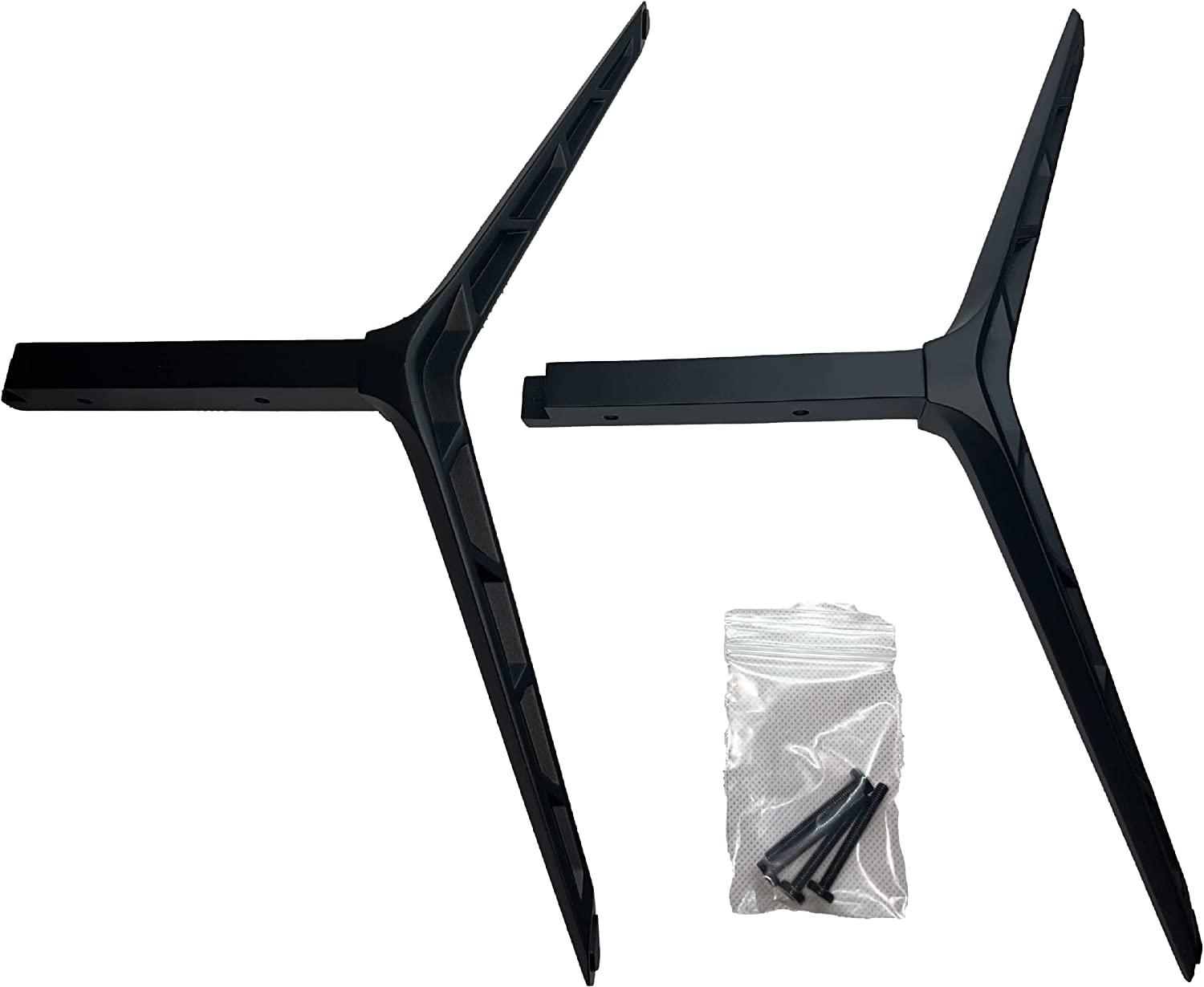 Ultra Parts OEM Replacement TV Base Stand Legs Compatible with VIZIO V-Series 4K UHD LED Smart TVs (V755-J04) TV Stand Leg, Screws Included