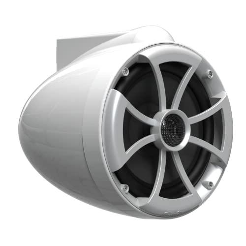 wet sounds wet sounds ICON 8-W FC SA V2 ICON Series 8" White Tower Speaker with Fixed Clamps