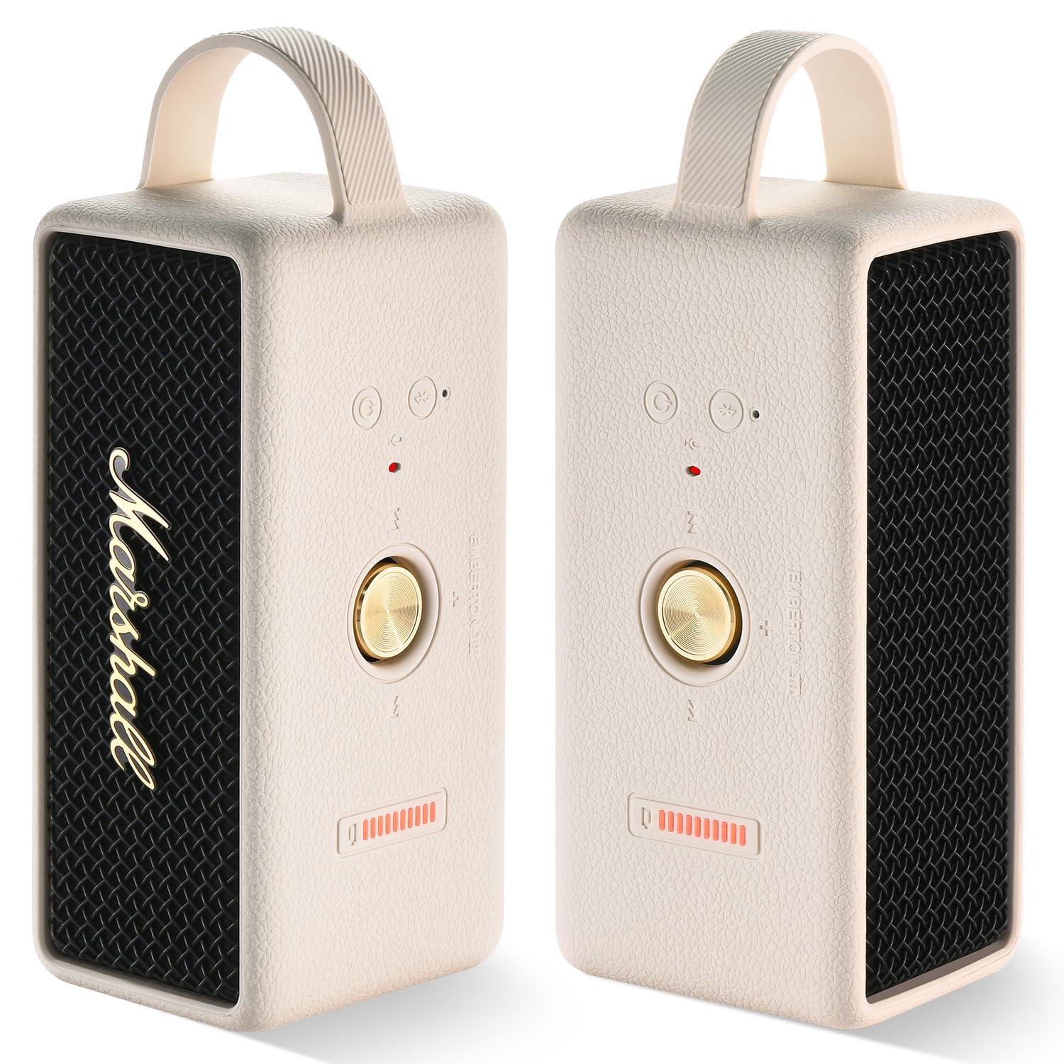 Honlyn Honlyn Silicone Cover Case for Marshall Emberton III Bluetooth Speaker, for Marshall Emberton iii Protective Skin Cover Travel Carrying Case Replacement Speaker Cover