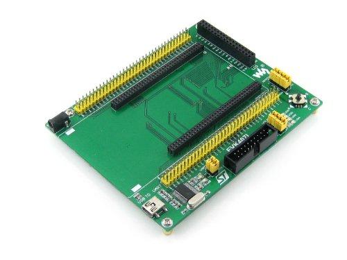 waveshare Waveshare EVK407I STM32 Board STM32F407IGT6 STM32F407 Cortex-M4 STM32 Development Board Kit with USB HS/FS, Ethernet, NandFlash, JTAG/SWD, LCD, USB to UART Interface