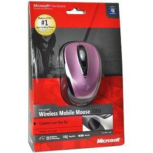 Microsoft Wrls Mobile Mse 3000 Pink/blk