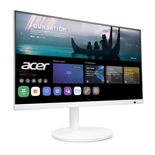 acer Acer CS272 27 IPS Full HD Smart Monitor | WebOS | Streaming TV | Bluetooth | Wireless Projection | iOT Device for Smart Home | Height Adjustable, Swivel, Tilt & Pivot | 3Wx2 Speakers | sRGB 99%