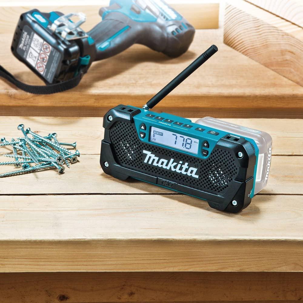 Makita Makita RM02 12V max CXT Lithium-Ion Cordless Compact Job Site Radio, Tool Only