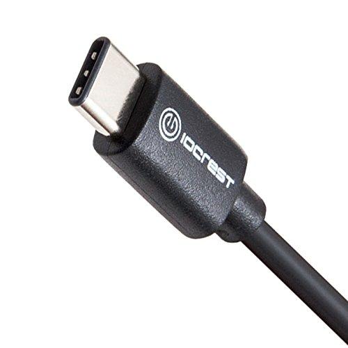 Syba IO Crest SY-CAB20196 USB 2.0 Type-C to C Cable, Black