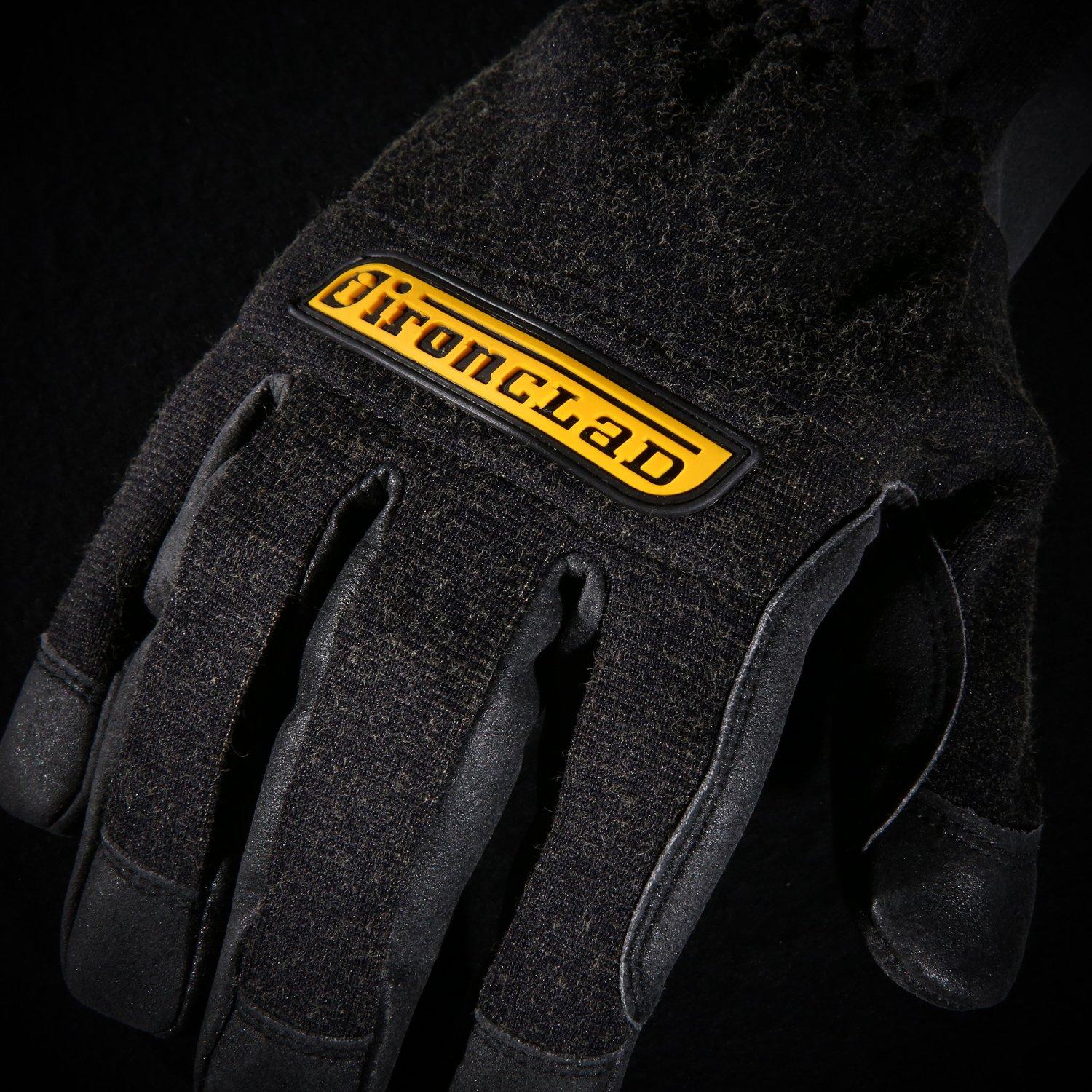 Ironclad Ironclad HEATWORX REINFORCED; Heat and Cut Resistant Gloves, Palm Heat Protection Rated up to 450F, (1 Pair), Black