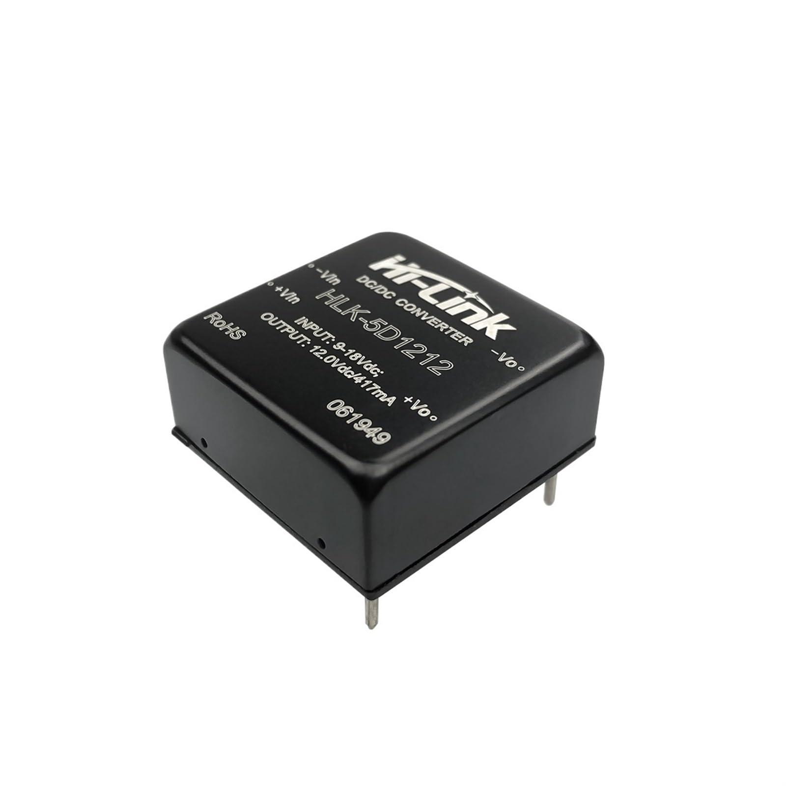 OSCWAZZS OSCWAZZS VRB1212YMD-5WR3 Sngle Output 12Vdc to 12V 420ma 5W DC DC Power Module HLK-5D1212 9-18V