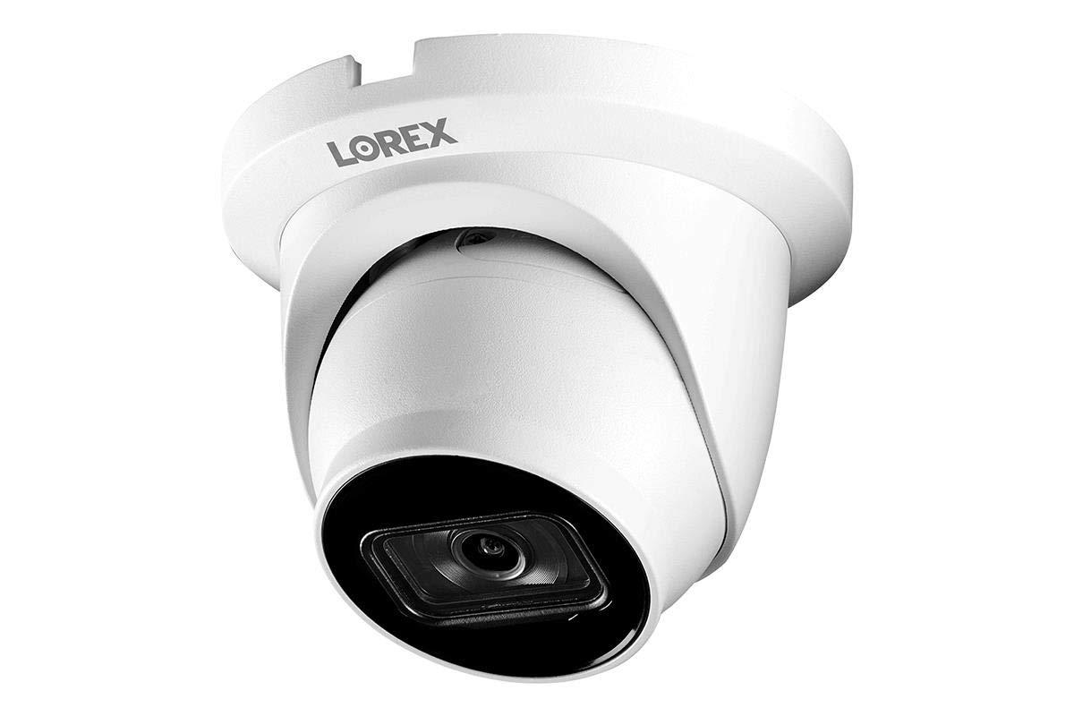 Lorex Lorex 4K (8MP) Smart IP Dome Security Camera with Listen-in Audio and Real-Time 30FPS Recording - White