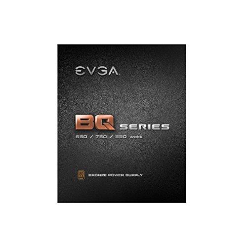 EVGA EVGA 650 Bq, 80+ Bronze 650W, Semi Modular, 5 Year Warranty, Includes Free Power On Self Tester, Power Supply 110-BQ-0650-V1