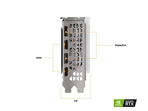 GIGABYTE GIGABYTE GeForce RTX 3070 Vision OC 8G (REV2.0) Graphics Card, 3X WINDFORCE Fans, LHR, 8GB 256-bit GDDR6, GV-N3070VISION OC-8GD REV2.0 Video Card