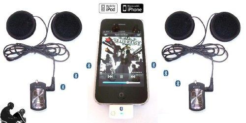 KOKKIA KOKKIA i10 (White) : Apple MFi Certified Bluetooth Splitter Transmitter (to 2 Stereo Receivers).Compatible to Apple iPod,iPhone,iPad with 30-pin connector.Compatible streaming to 2 Sets Apple AirPods.