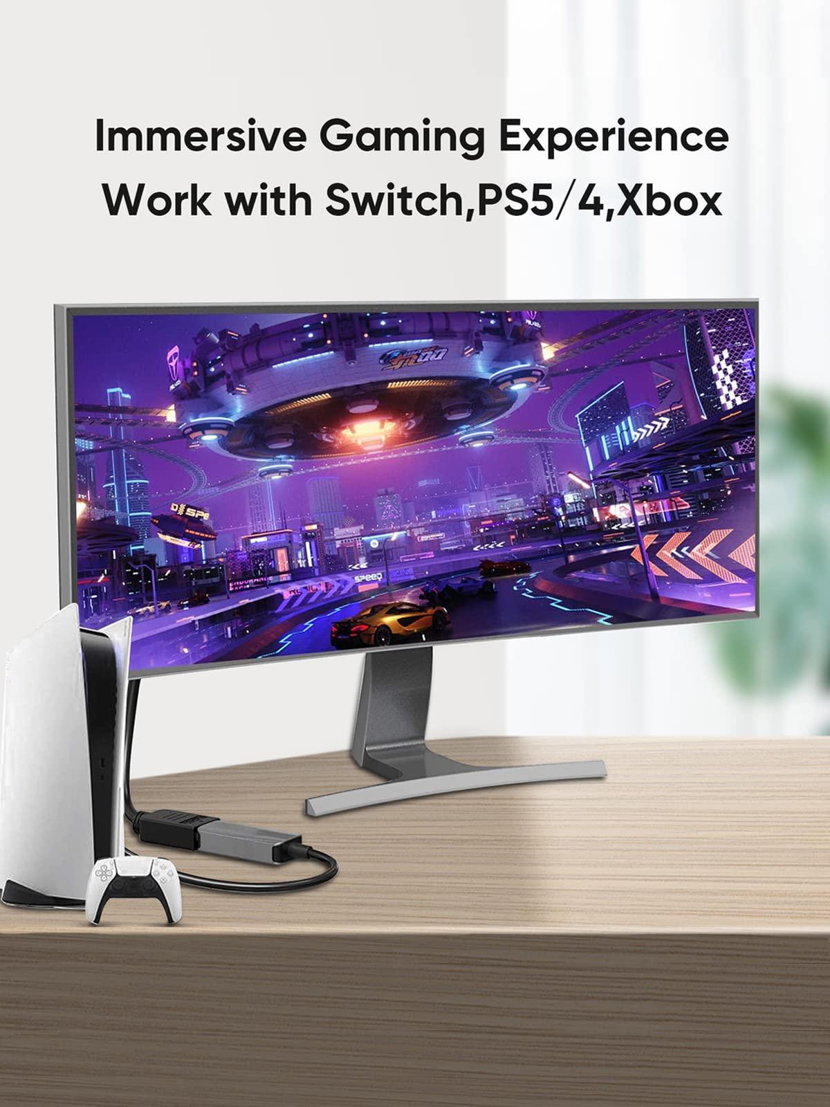 CableCreation CableCreation HDMI Male to DVI Female 0.5ft [10 Pack], Bi-Directional HDMI Male to DVI-I (24+5) Female Adapter, for PC, TV, TV Box, PS5, Blue-ray, Xbox,Switch