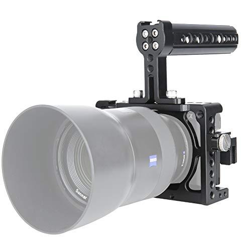 NICEYRIG NICEYRIG Camera Cage Kit for Sony A6400/ A6100/ A6300/ A6000, with Cheese Top Handle Cable Lock Clamp