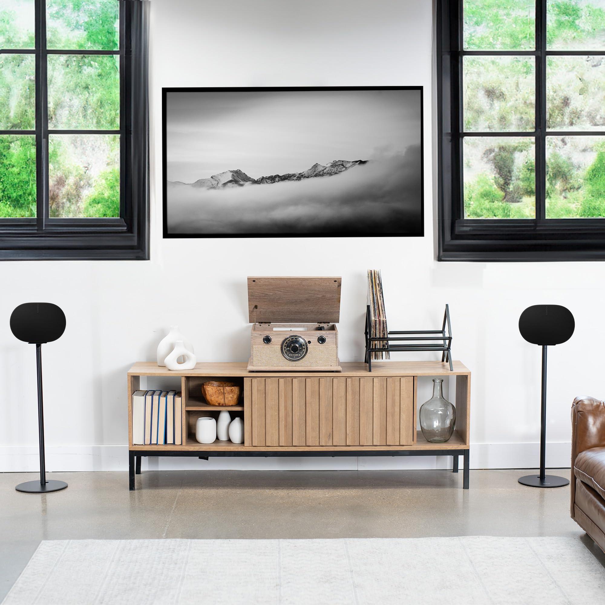 VIVO VIVO Speaker Stands Designed for Sonos Era 300 Speakers, Simple and Secure Mounting, 2 Pack, Black, STAND-SP300