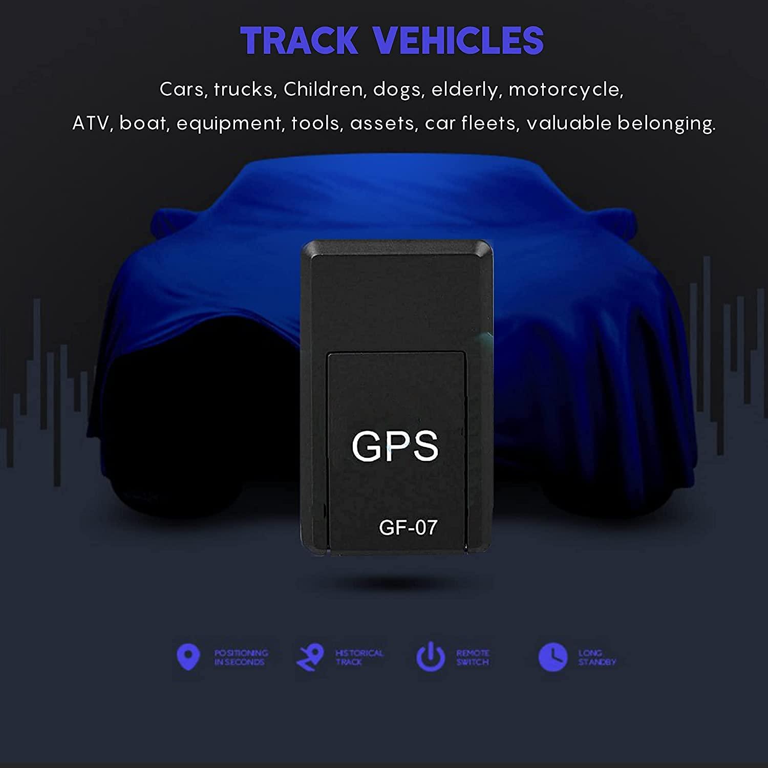 Vape and Wires Vape and Wires GPS Tracker for Vehicles, Mini Magnetic GPS Real time Car Locator, Full USA Coverage, No Monthly Fee, Long Standby GSM SIM GPS Tracker for Vehicle/Car/Person Model 2022A