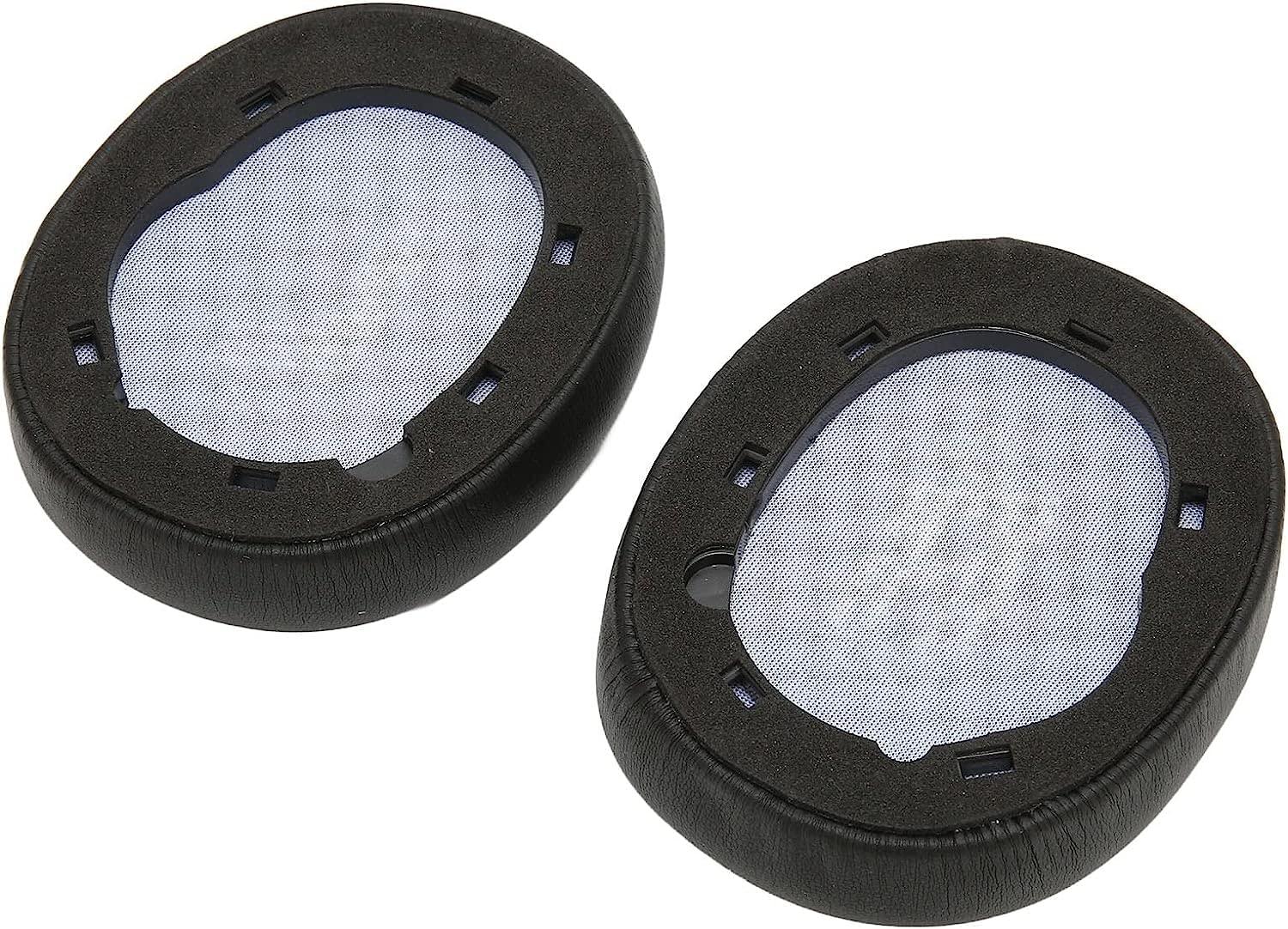 AIKKAUK Replacement Ear Pads Compatible with JBL Live 650BTNC Headphones. Soft Protein Leather Combined with Memory Foam Replace Ear Pads for Repair Accessories - Black