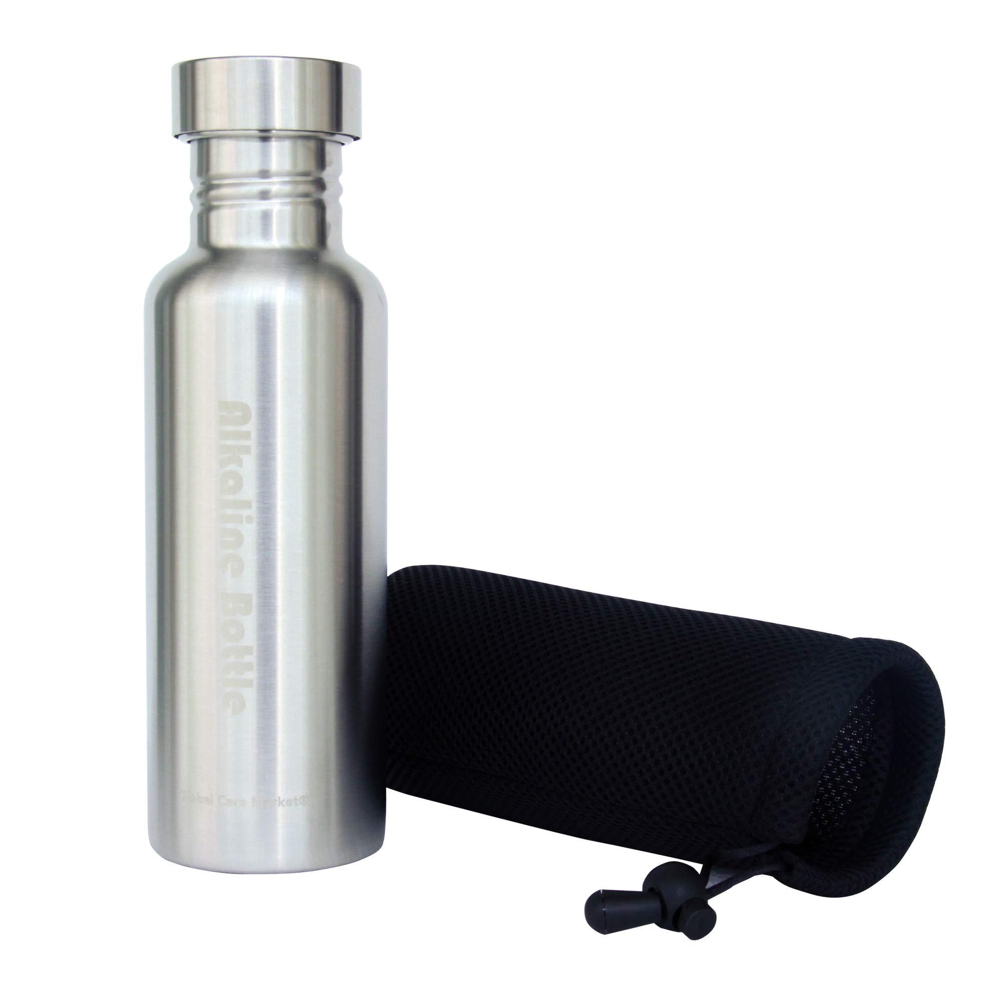 Global Care Market Global Care Market New Alkaline Water Bottle | Big Nano Energy Water Flask Stainless Steel Water Filter Bottle to Naturally Enhance Drinking Water