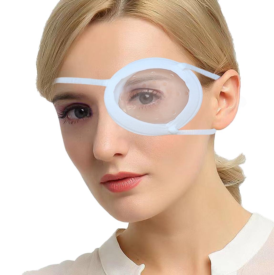 Toeloioh Toeloioh 4Pcs Eye Shield Strap After Cataract Surgery, Eye Shield Protective and Fixing Strap for Sleeping, Elastic and Breathable Eye Patches Protect Strap (Only Straps, No Eye Shield)