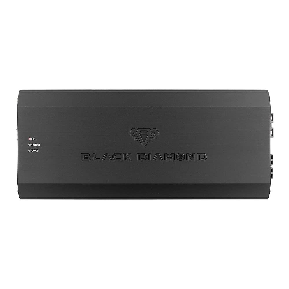 BLACK DIAMOND Black Diamond DIA-P1500x1D Car Audio Amplifier Class D 1 Channel Monoblock Amp 1500 Watts RMS, Remote Level Control Included