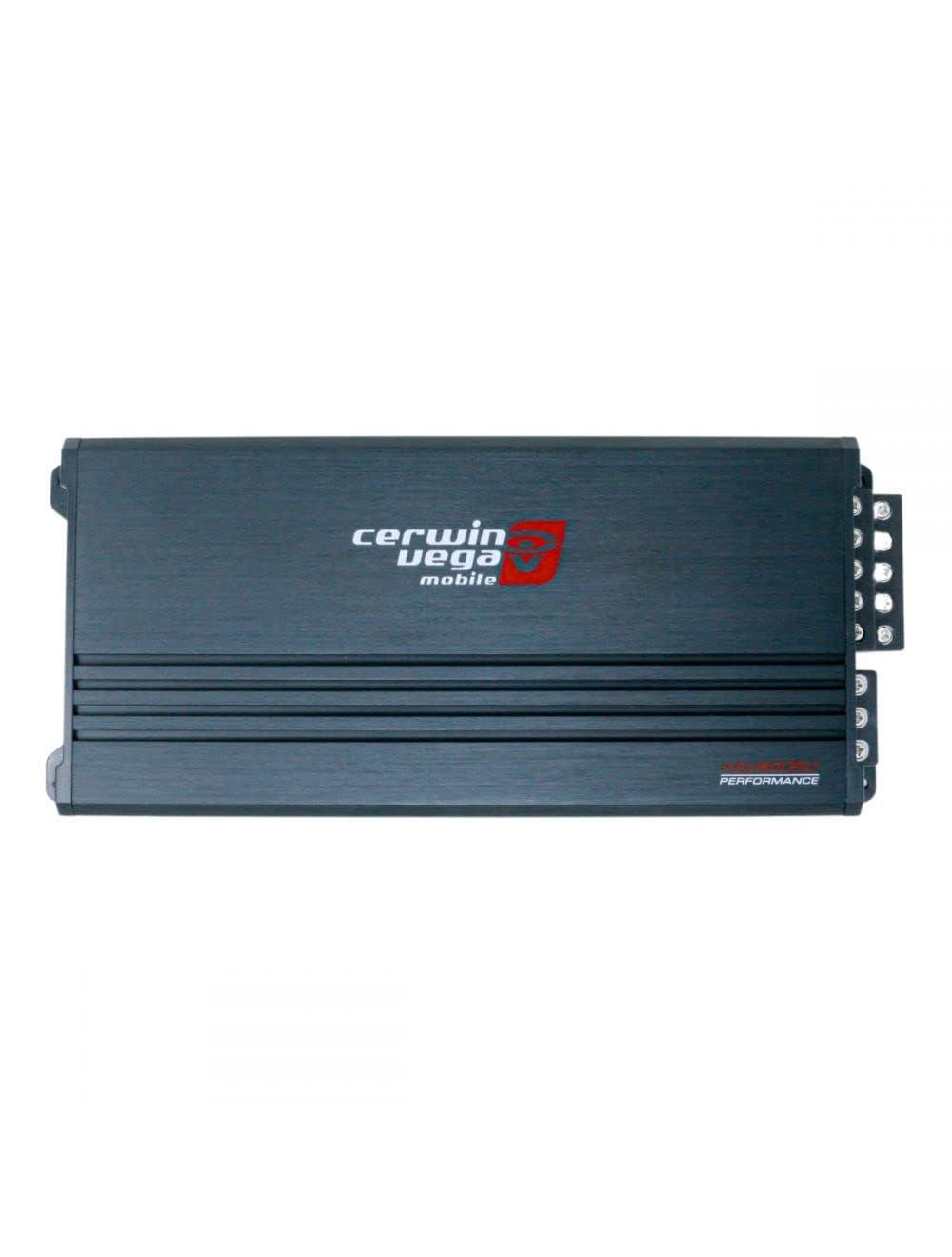 Cerwin Vega Mobile CV Cerwin Vega XED8005D 5-Channel 660W RMS Class D Car Amplifier Compact with Vega Bass Boost Crossover Frequency Response for Quality Car Audio System