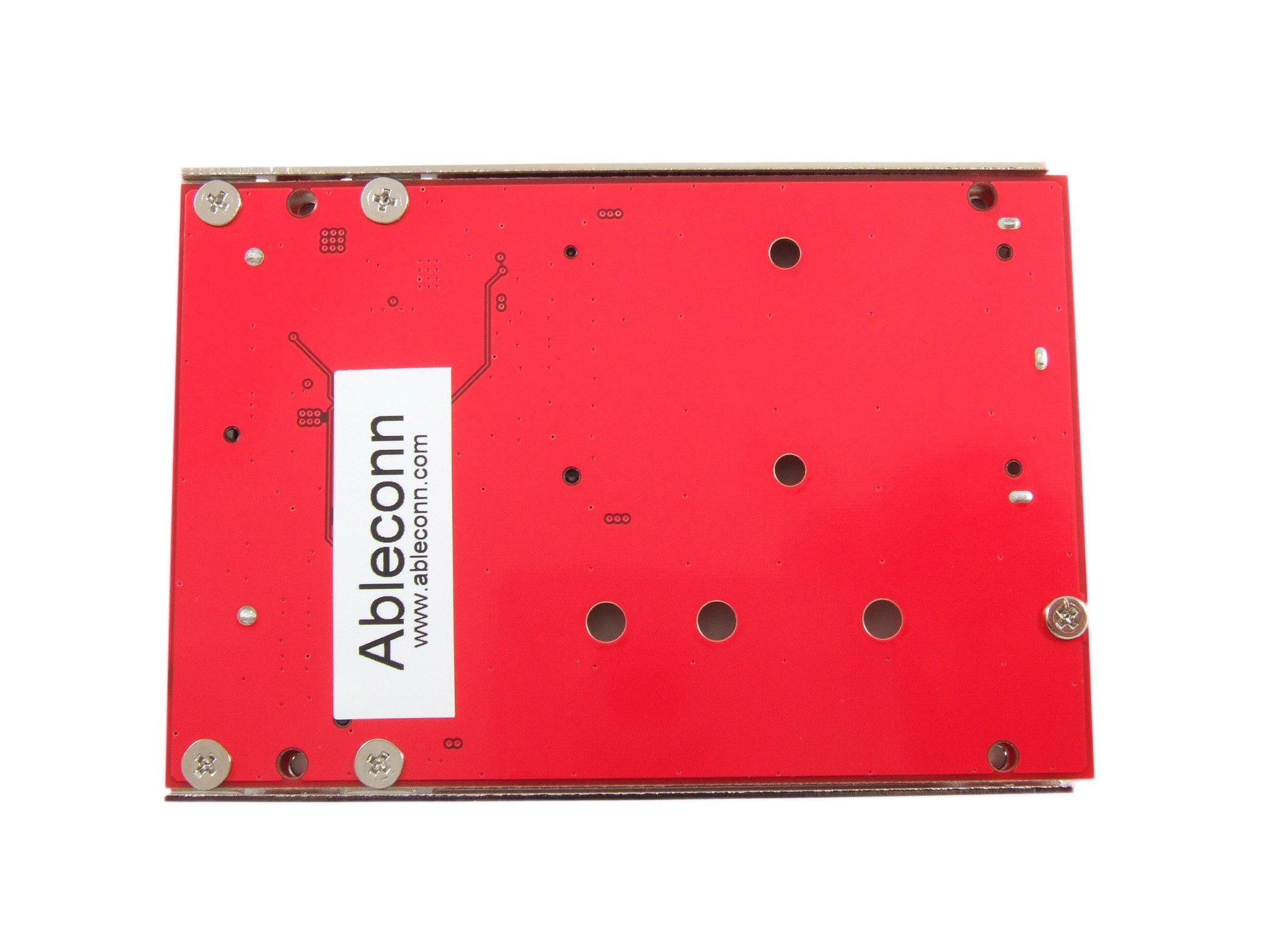 Ableconn Ableconn ISAT-M2MS mSATA or M.2 NGFF SATA SSD to 2.5-Inch SATA Adapter with Aluminum Frame Bracket - Convert mSATA or M.2 SATA SSD to a 2.5" 7mm SATA Drive