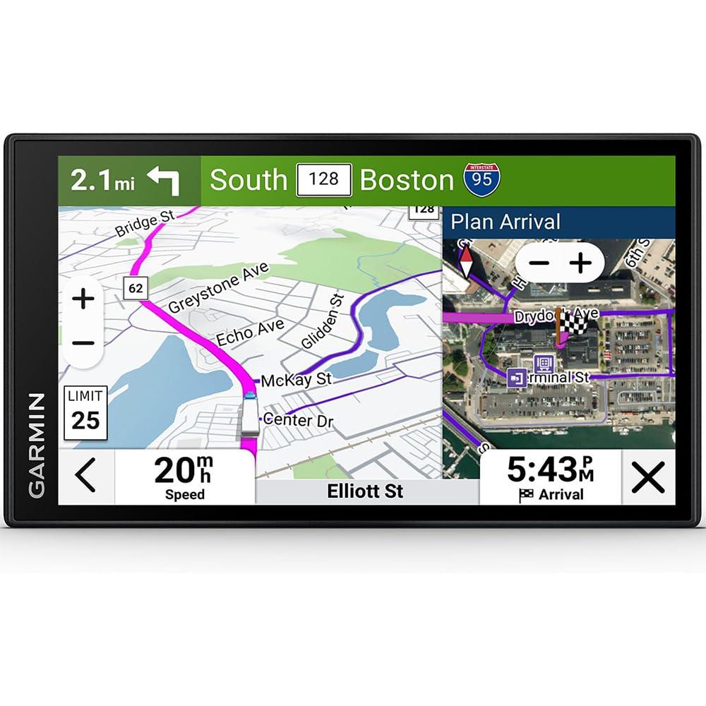Garmin Garmin 010-02923-00 dezl OTR620 6 inch GPS Truck Navigator, Custom Truck Routing, Satellite Imagery | Official USA Partner Model | Bundle with 2 YR CPS Enhanced Protection Pack