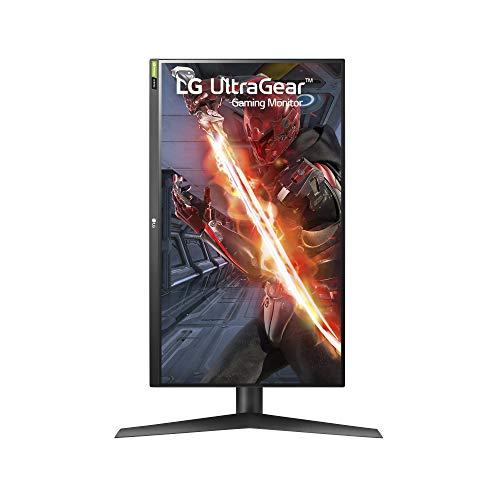 LG LG 27GN750-B UltraGear Gaming Monitor 27” FHD (1920x1080) IPS Display, 1ms Response, 240HZ Refresh Rate, G-SYNC Compatibility, 3-Side Virtually Borderless Design, Tilt, Height, Pivot Stand - Black